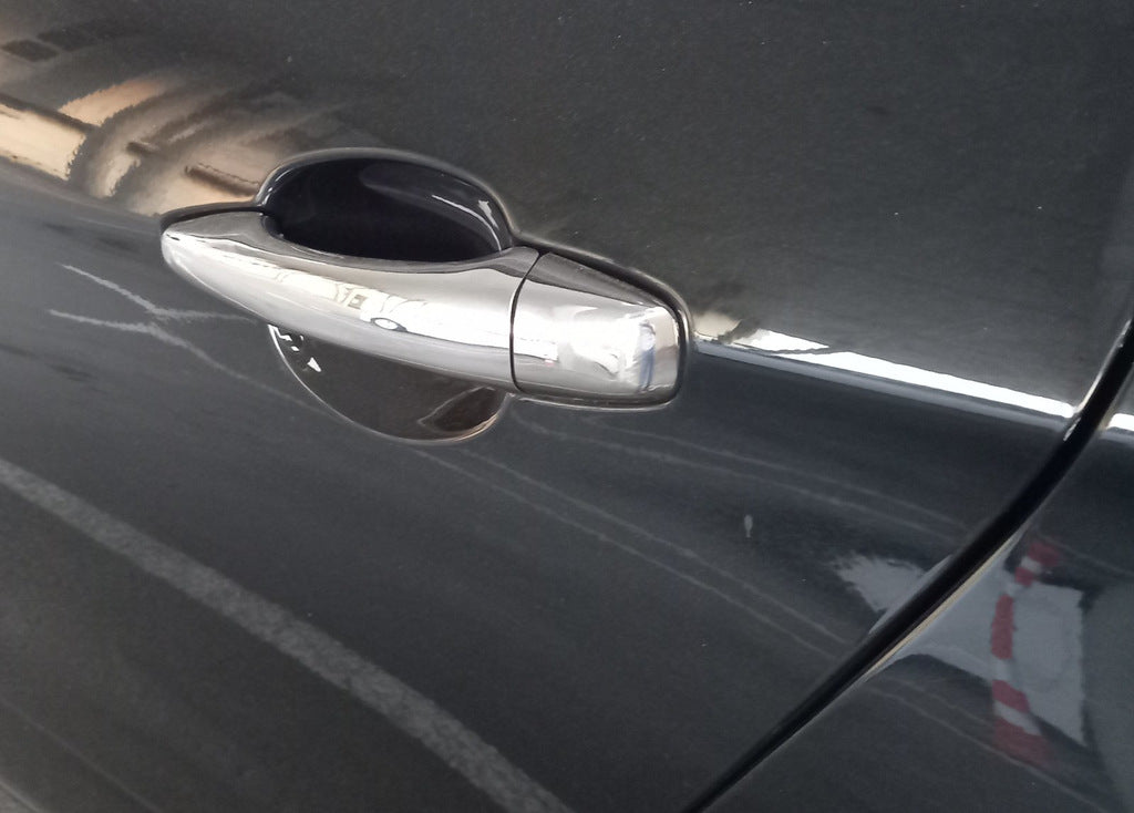 Covers for handles (4 pieces, stainless steel.) for Citroen C-4 2010-2018 - image 1