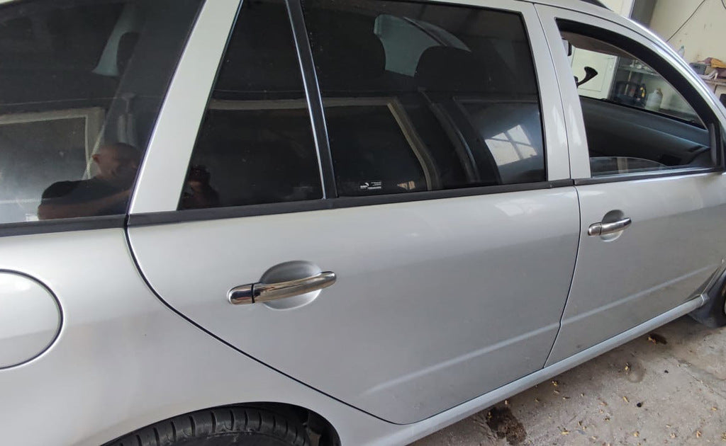 Chrome Door Handle Covers (4 pcs, Stainless Steel) for Skoda Fabia 2000-2007 - image 2