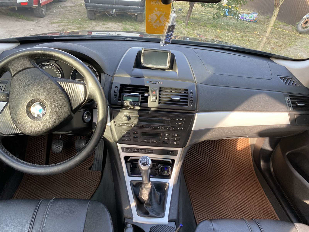 EVA Floor Mats (brick red) for BMW X3 E-83 2003-2010 - image 4