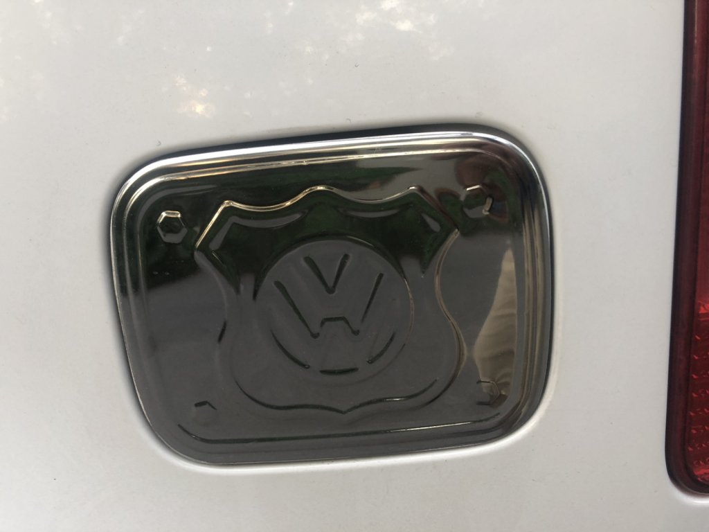 Chrome Fuel Cap Cover (Stainless Steel) for Volkswagen Caddy 2010-2015 - image 3