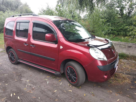 Side sills Maya Red (2 pieces, aluminum) for Renault Kangoo 2008-2020 - image 2