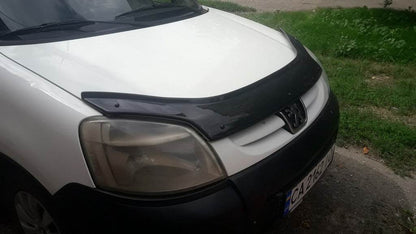 The hood deflector Eurocap (2003-2008) for Peugeot Partner 1996-2008 - Reelken Auto