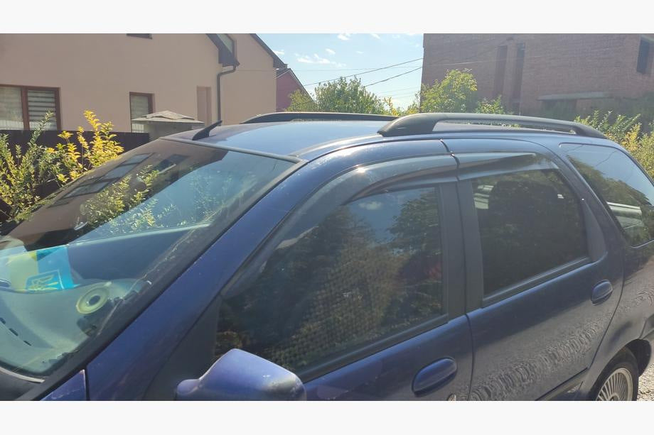 Window Deflectors (4 pcs, Sunplex Sport) for Fiat Siena 1996-2016 - image 2