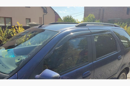 Window Deflectors (4 pcs, Sunplex Sport) for Fiat Siena 1996-2016 - image 2