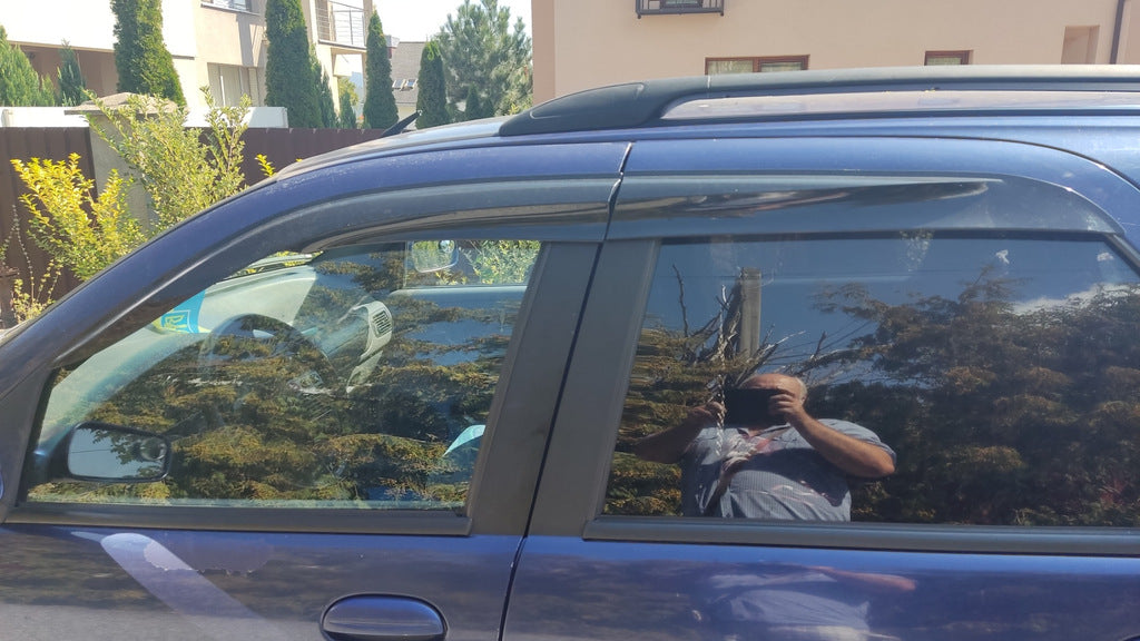 Window Deflectors (4 pcs, Sunplex Sport) for Fiat Palio 1996-2011 - image 1