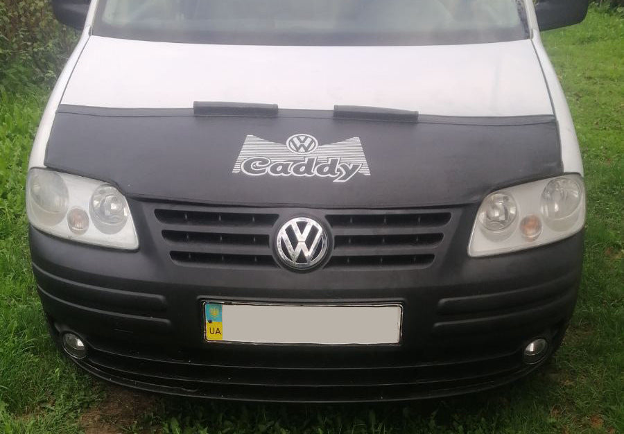 Hood Cover V1 (Leatherette) for Volkswagen Caddy 2004-2010 - image 1