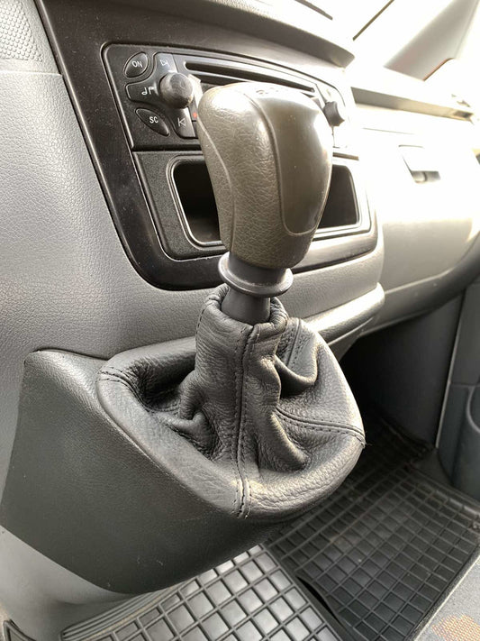 Leather Gear Shift Boot for Mercedes Vito W639 2004-2014 - image 2