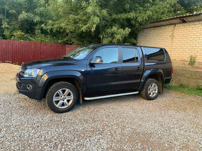 Side Steps Tayga Grey (2 pcs, Aluminum) for Volkswagen Amarok 2010-2022 - image 2