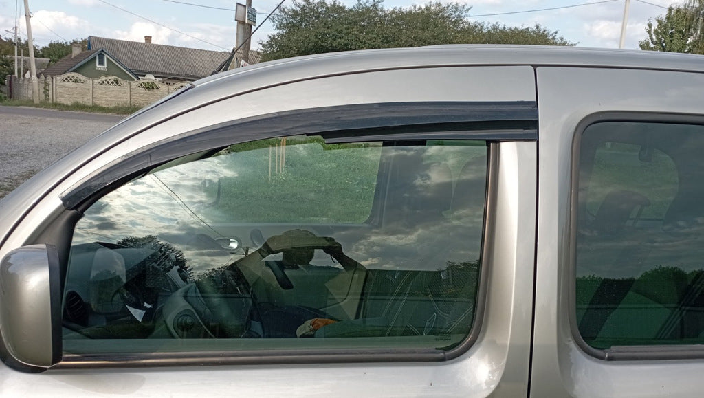 Window Deflectors (2 pcs, Sunplex Sport) for Mercedes Citan 2013-2021 - image 1