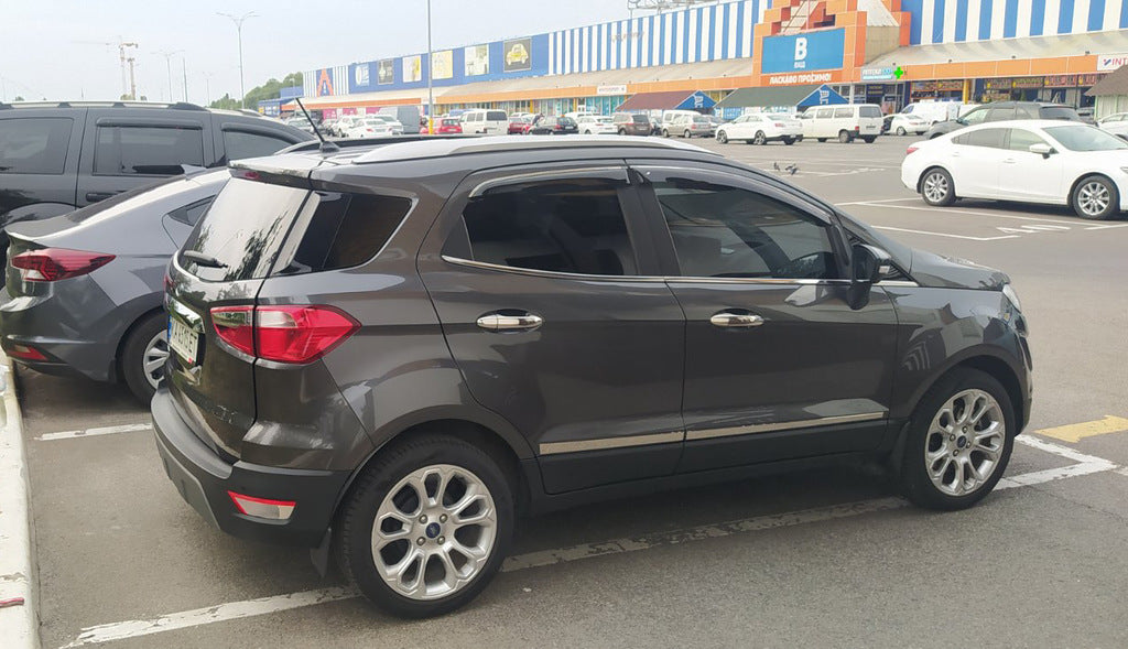 Door moldings stainless steel (4 pcs) for Ford Ecosport 2013-2022 - image 1