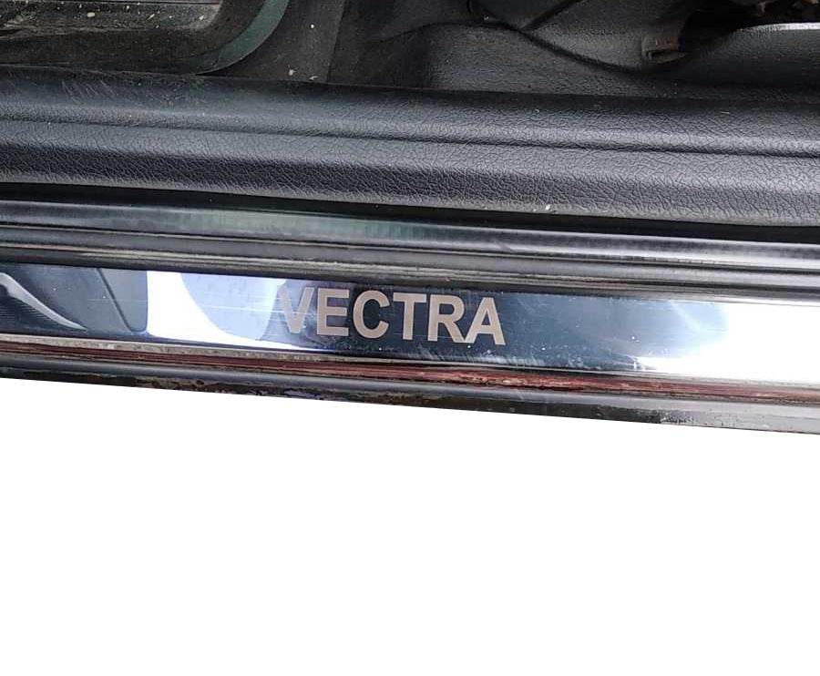Sill Carmos (4 pieces, stainless steel) for Opel Vectra B 1995-2002 - Reelken Auto