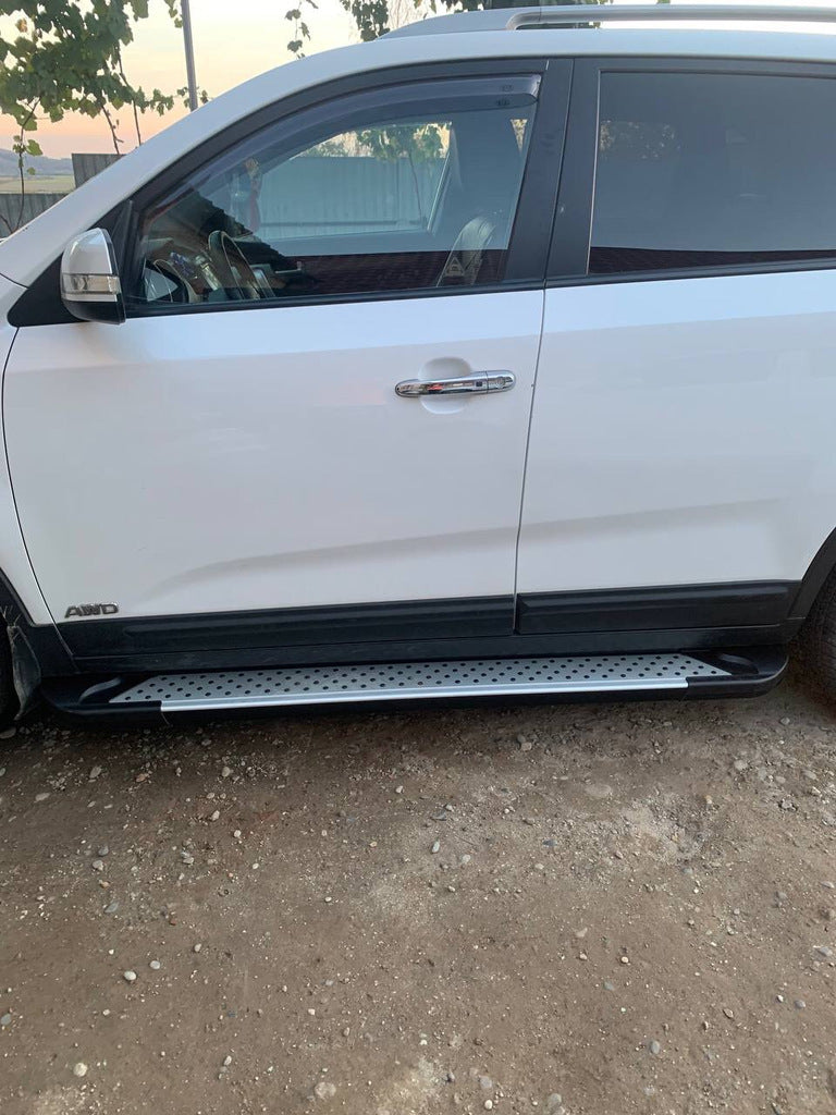 Side sills Allmond Grey (2 EA., alum.) for Kia Sorento II XM 2009-2014 - image 3