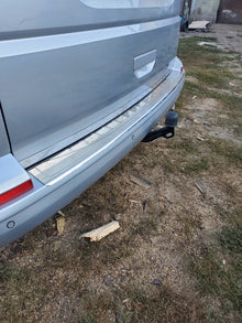 Rear Bumper Protector Omsa Gloss (1 Door, Stainless Steel) for Volkswagen T6 2015-2024 - image 1