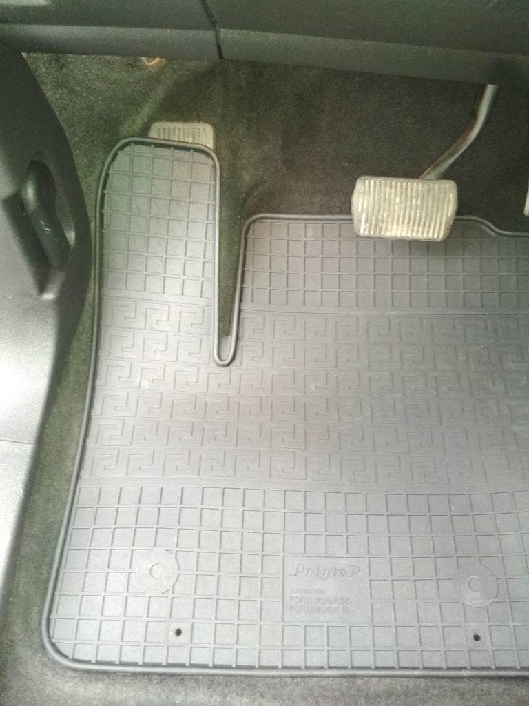 Polytep rubber mats (4 pcs) for Ford Kuga/Escape 2013-2019 - Reelken Auto