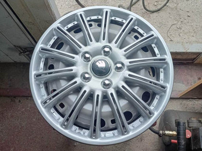 Cap stickers 54mm (4 pcs) for Skoda - Reelken Auto