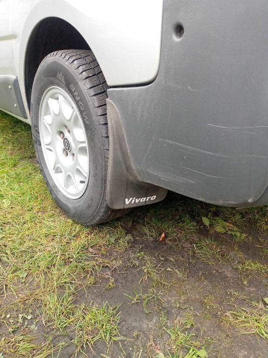 Rear mud flaps (optional) for Opel Vivaro 2001-2015 - Reelken Auto