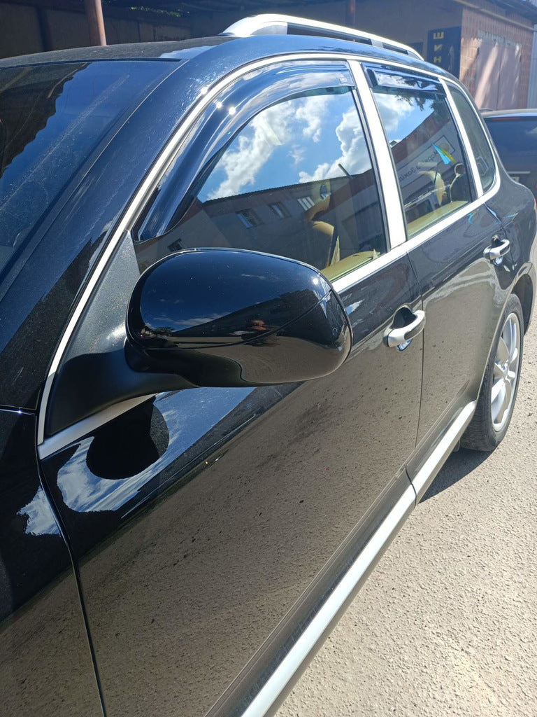 Window Deflectors (4 pcs, HIC) for Porsche Cayenne 2003-2010 - image 1