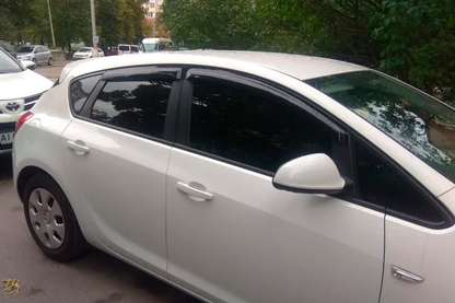 Window Deflectors HB (4 pcs, HIC) for Opel Astra J 2009-2015 - image 1