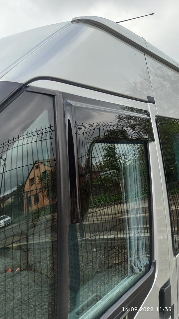 Window Deflectors (2 pcs, HIC) for Ford Transit 2000-2014 - image 3