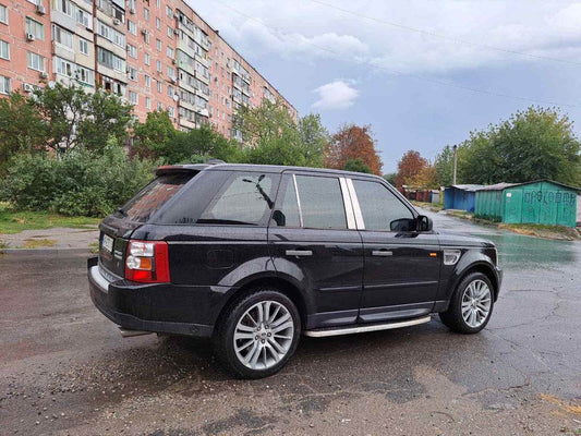 The molding on the door rack (stainless steel) for Range Rover Sport 2005-2013 - Reelken Auto