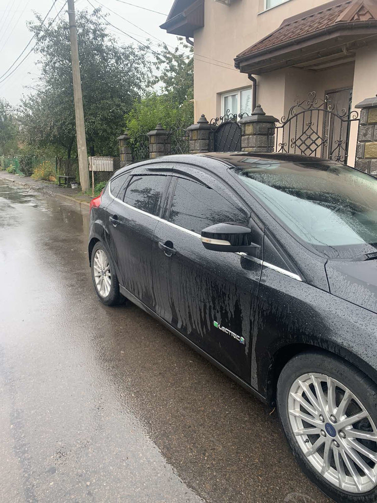 Window Deflectors HB/Sedan (4 pcs, Sunplex Sport) for Ford Focus III 2011-2017 - image 2