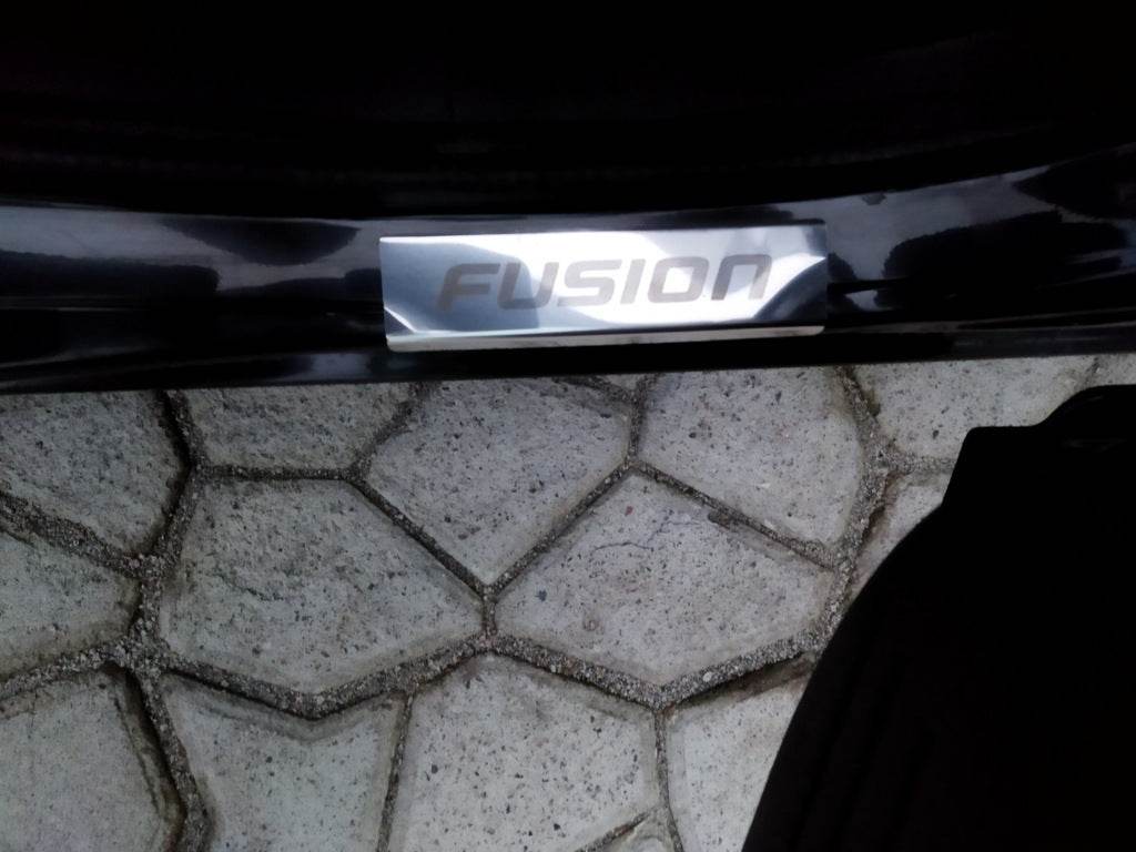 Sill Carmos (4 PCs., stainless.) for Ford Fusion 2002-2009 - Reelken Auto