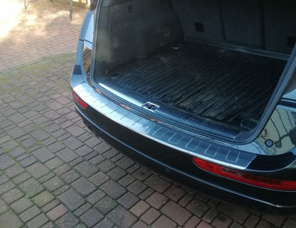 Rear Bumper Protector OmsaLine (Stainless Steel) for Audi Q5 2008-2017 - image 1