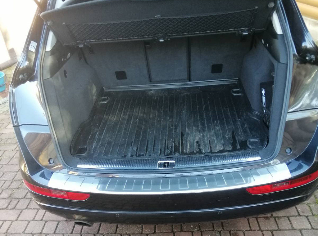 Rear Bumper Protector OmsaLine (Stainless Steel) for Audi Q5 2008-2017 - image 3