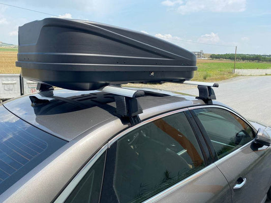 Car trunk for a smooth roof Erkul V4 (chrome, pair) - Reelken Auto