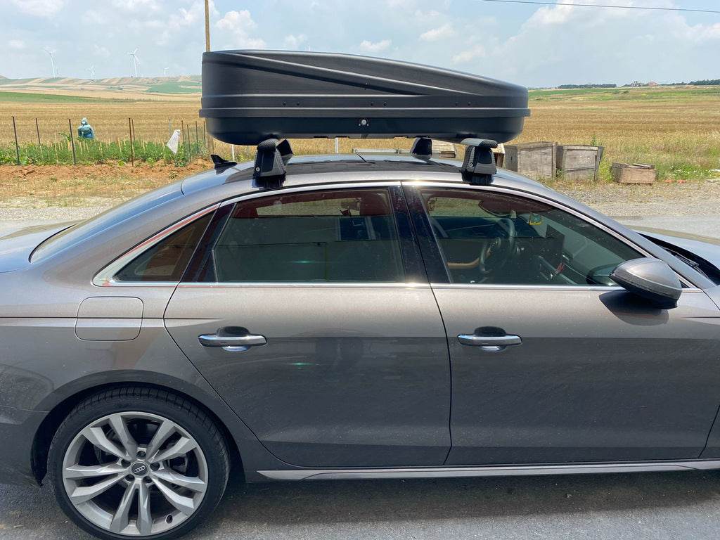 Car trunk for a smooth roof Erkul V4 (chrome, pair) - Reelken Auto