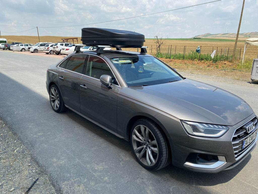 Car trunk for a smooth roof Erkul V4 (chrome, pair) - Reelken Auto