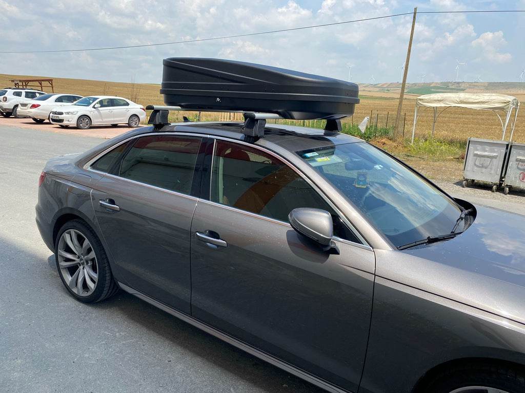 Car trunk for a smooth roof Erkul V4 (chrome, pair) - Reelken Auto