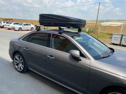 Car trunk for a smooth roof Erkul V4 (chrome, pair) - Reelken Auto