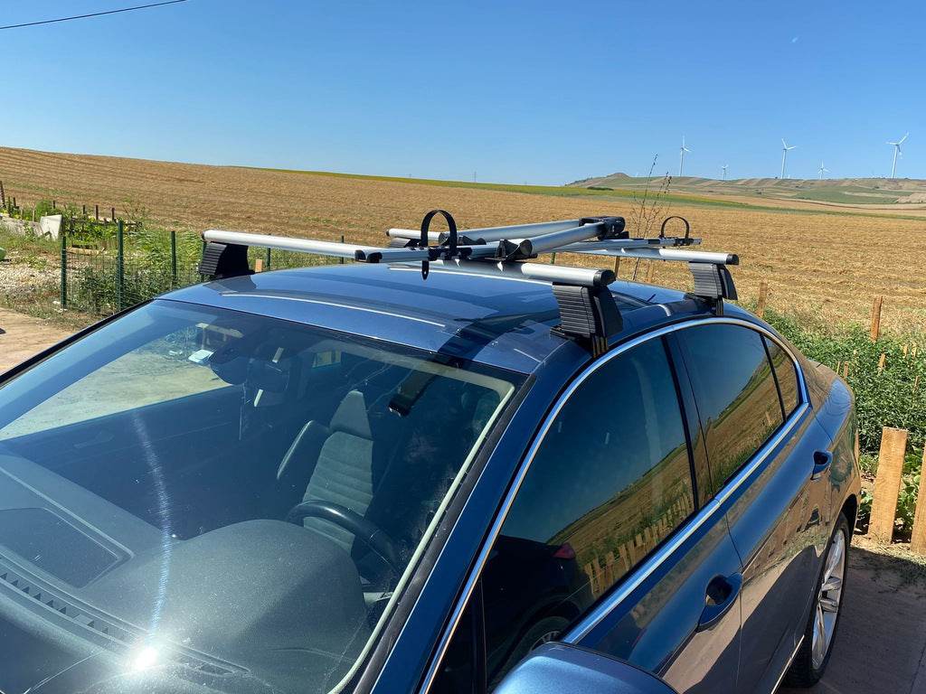 Car trunk for a smooth roof Erkul V4 (chrome, pair) - Reelken Auto