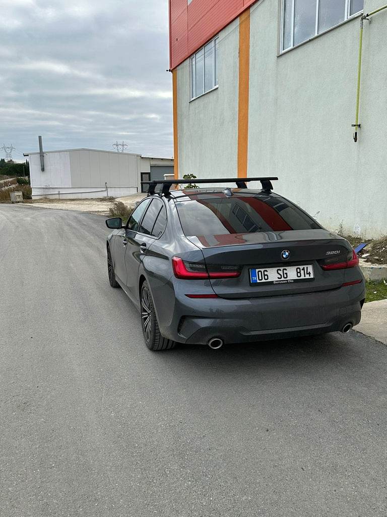 Car trunk for a smooth roof Erkul V4 (chrome, pair) - Reelken Auto