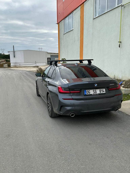 Car trunk for a smooth roof Erkul V4 (chrome, pair) - Reelken Auto