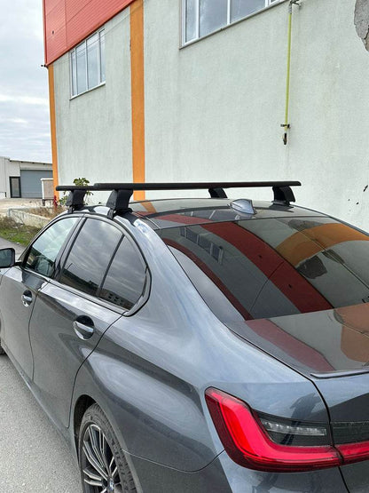 Car trunk for a smooth roof Erkul V4 (chrome, pair) - Reelken Auto