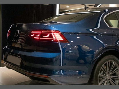 Rear LED Tail Lights Design 2019+ (SD, for 2014-2018, 2 pcs) for Volkswagen Passat B8 2015-2023 - image 1