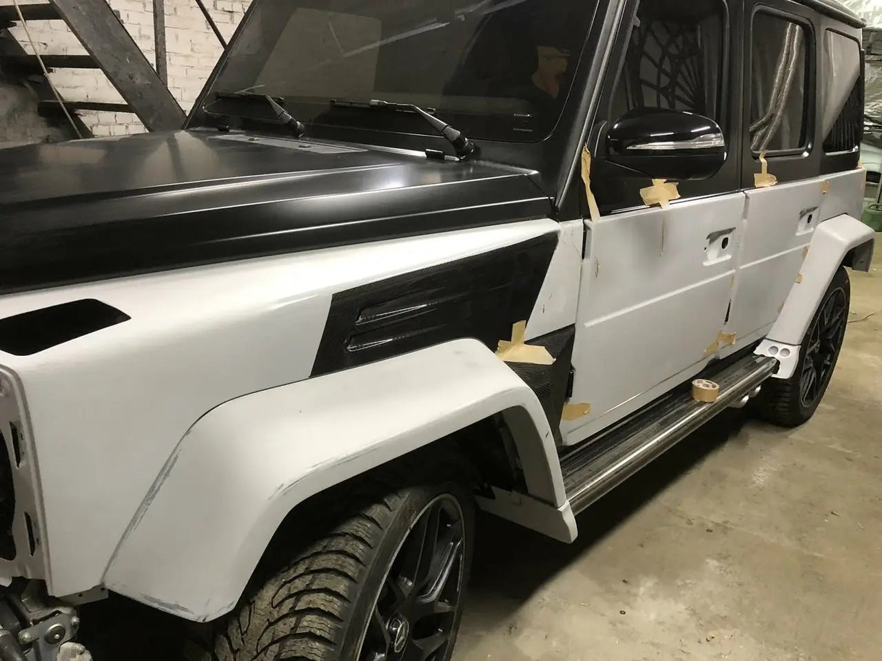 Full Body Kit 2018+ (MNSR-Style) for Mercedes G сlass W463 2018-2024 - image 4