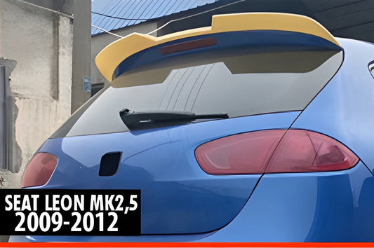 Rear Spoiler DPT V-3 (2009-2012, Gloss Black) for Seat Leon 2005-2012 - image 1