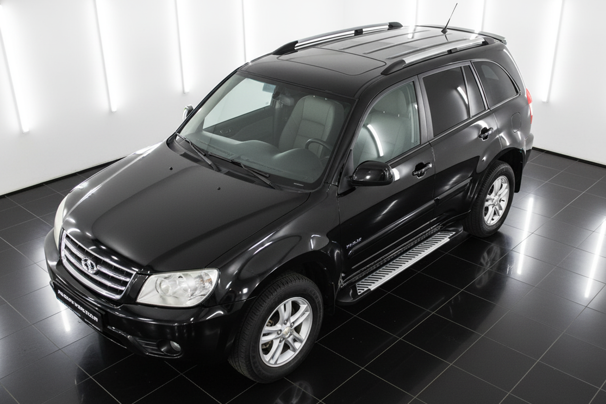 Side Steps Line-Type (2 pcs, Aluminum Profile) for Chery Tiggo 1 2005-2016 - image 1