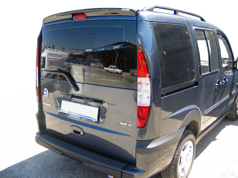 Anatomic 1-door spoiler (primed for painting) for Fiat Doblo I 2001-2005 - image 1