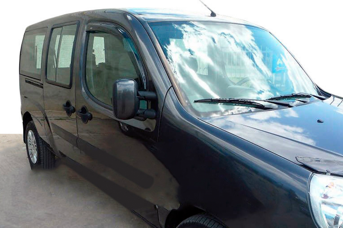 Window Deflectors (2 pcs, HIC) for Fiat Doblo I 2005-2010 - image 10