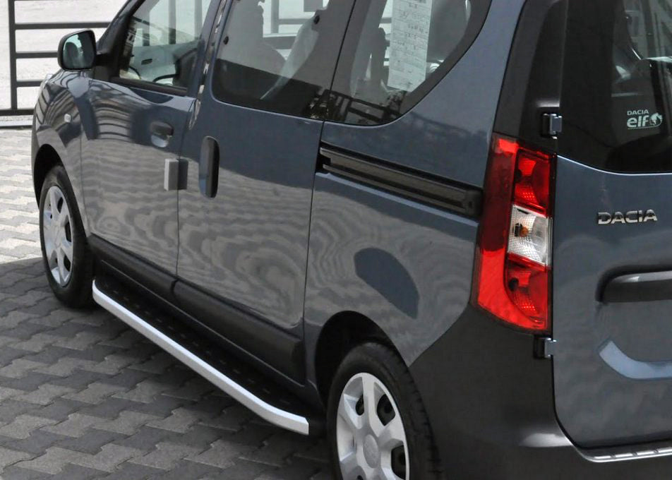 Side Steps Fullmond (2 pcs, Aluminum) for Dacia Dokker 2013-2022 - image 1