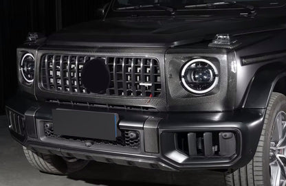 Radiator Grille Frame Carbon V-2 for Mercedes G сlass W465 2025- - image 2