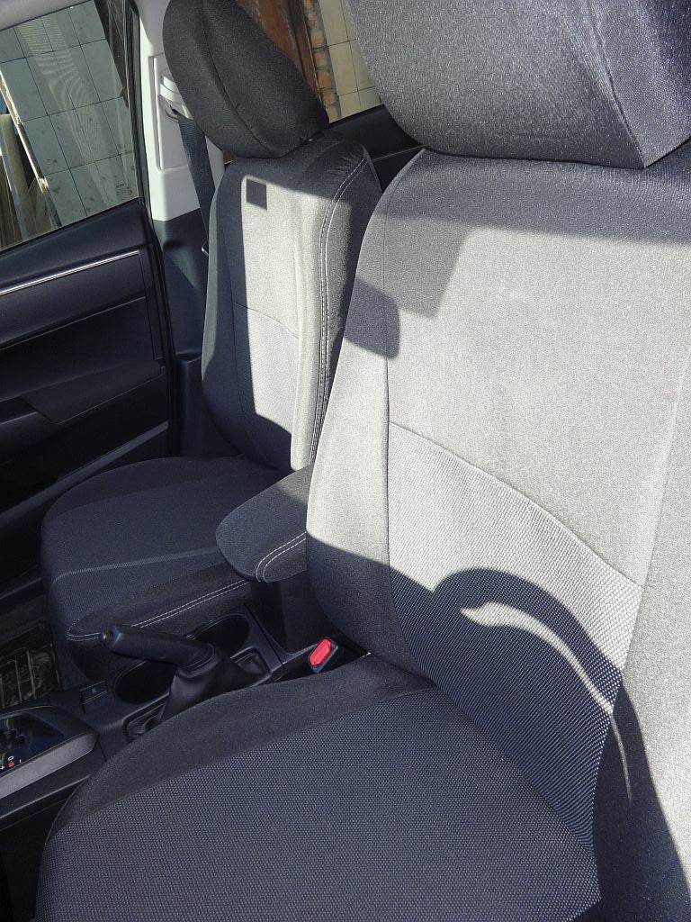 Car covers (fabric, Classik) for Toyota Corolla 2013-2019 - Reelken Auto