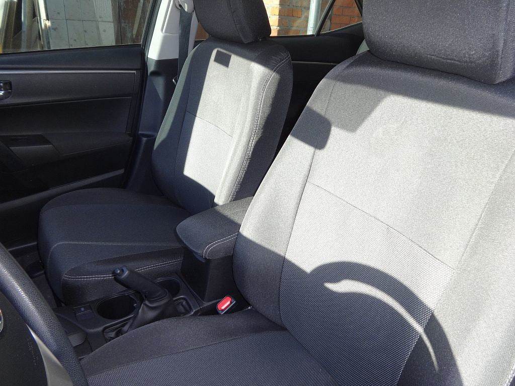 Car covers (fabric, Classik) for Toyota Corolla 2013-2019 - Reelken Auto