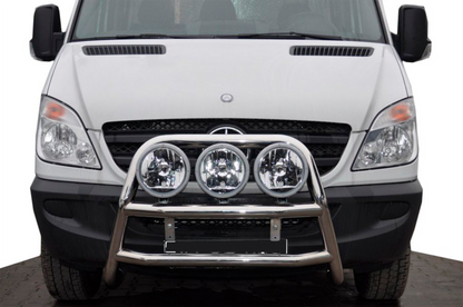High Bull Bar WT018 (Stainless Steel) for Mercedes Sprinter W906 2006-2018 - image 1