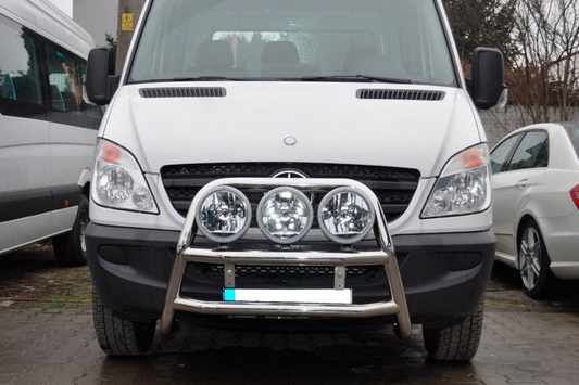 High Bull Bar WT018 (Stainless Steel) for Mercedes Sprinter W906 2006-2018 - image 2