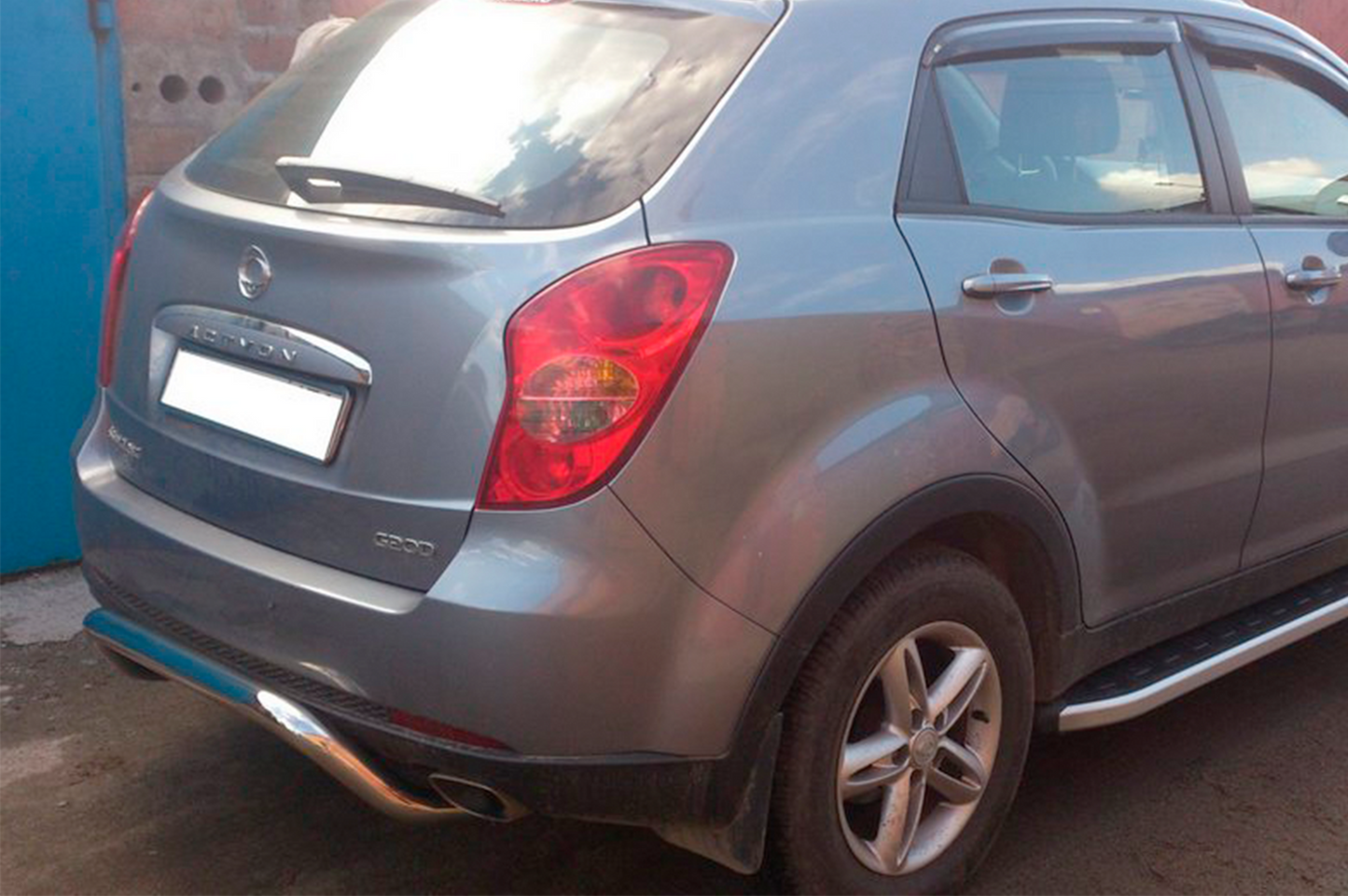 Rear Bar AK007 (Stainless Steel) for SsangYong Korando 2010-2019 - image 2